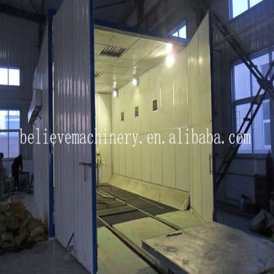 New arrival industrial sand blasting booth painting room for sale